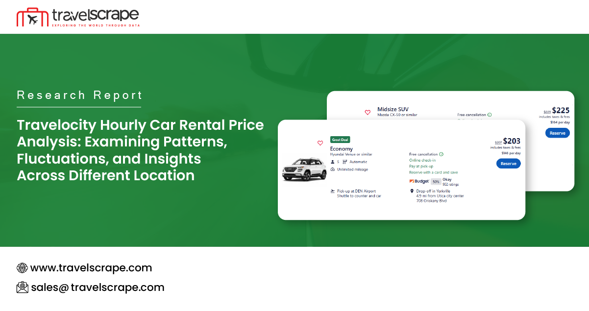Travelocity Hourly Car Rental Price Analysis: Examining Patterns